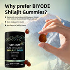 Shilajit Gummies - Vegetarian Formula for Immune Support, Nutritional Balance, and Energy Maintenance