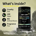 Shilajit Gummies - Vegetarian Formula for Immune Support, Nutritional Balance, and Energy Maintenance