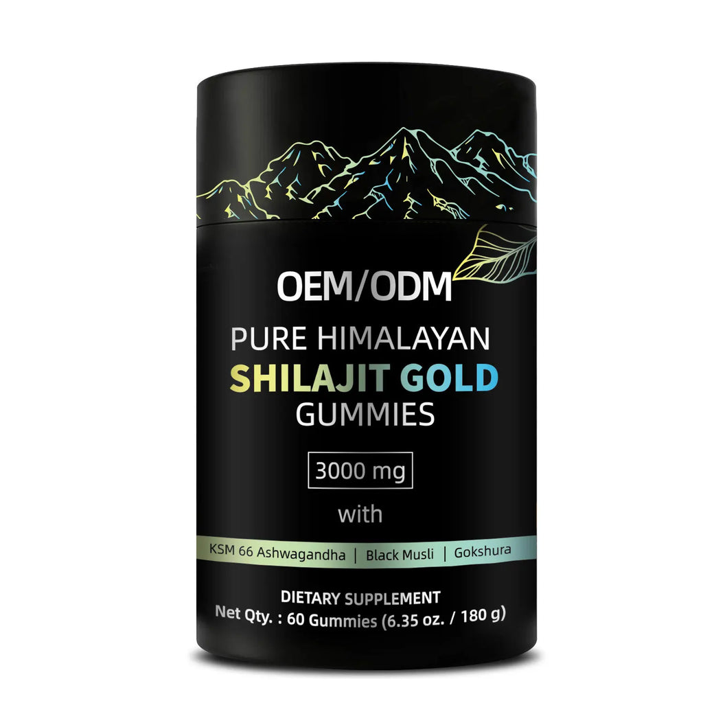 Shilajit Gummies - Vegetarian Formula for Immune Support, Nutritional Balance, and Energy Maintenance