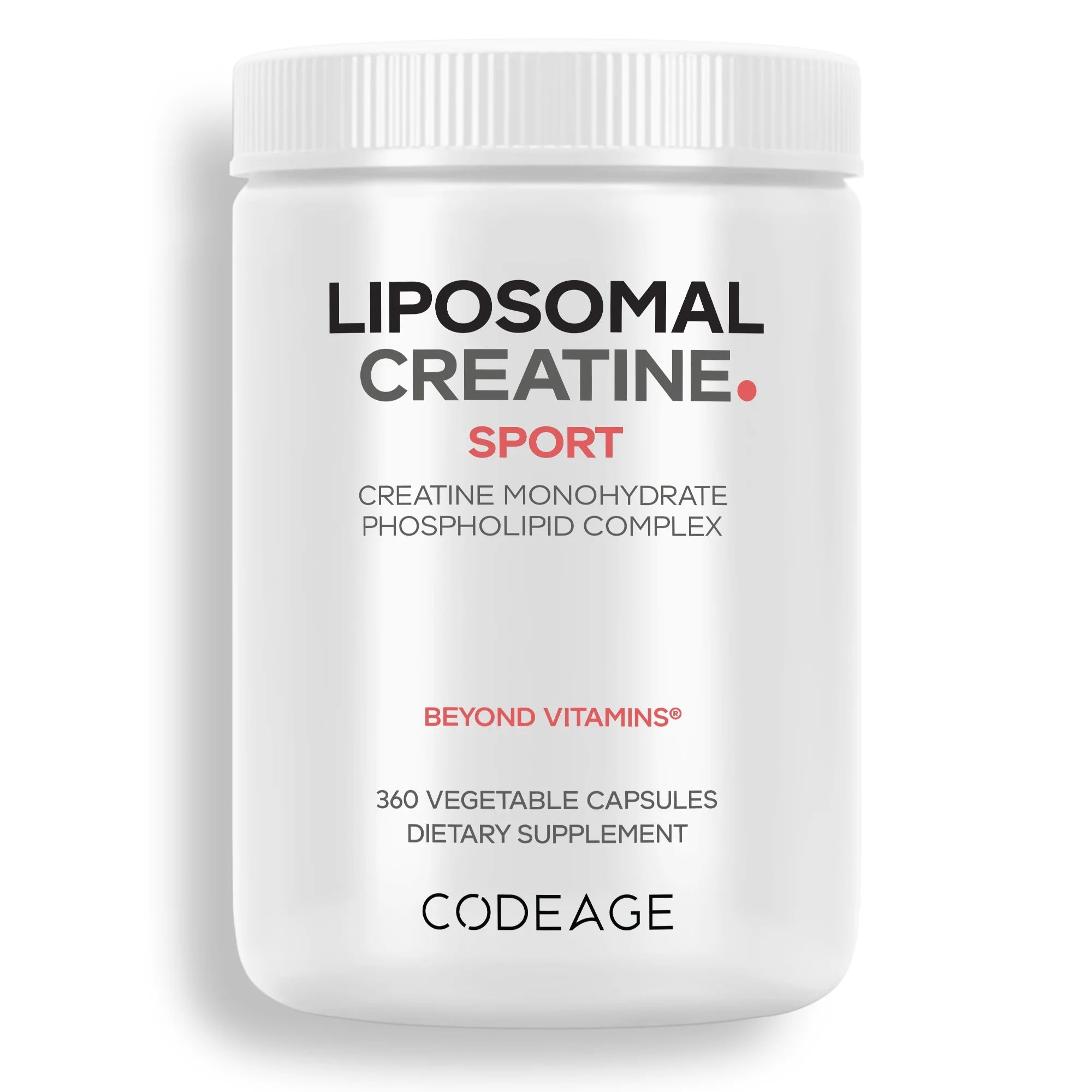 Codeage Liposomal Creatine – Premium Micronized Creatine for Strength, Performance & Rec